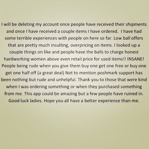 Deleting account!!!!