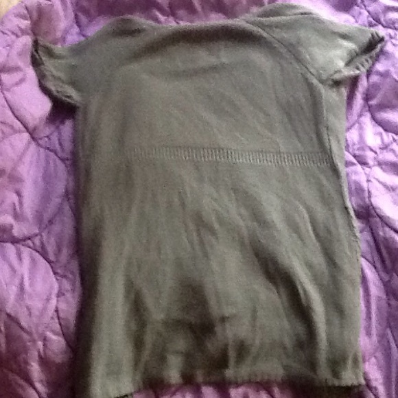 Green long cardigan - Picture 2 of 2