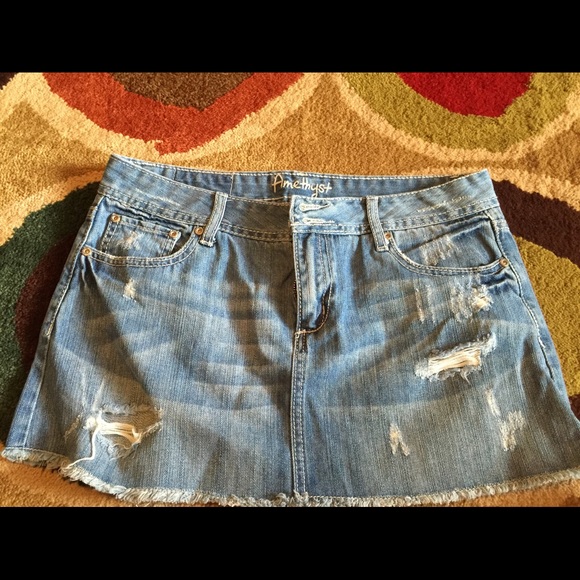 Denim skirt