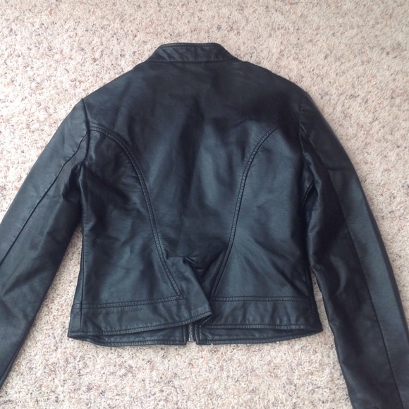 Bebe Black Moto Jacket. Size XS - Picture 2 of 4