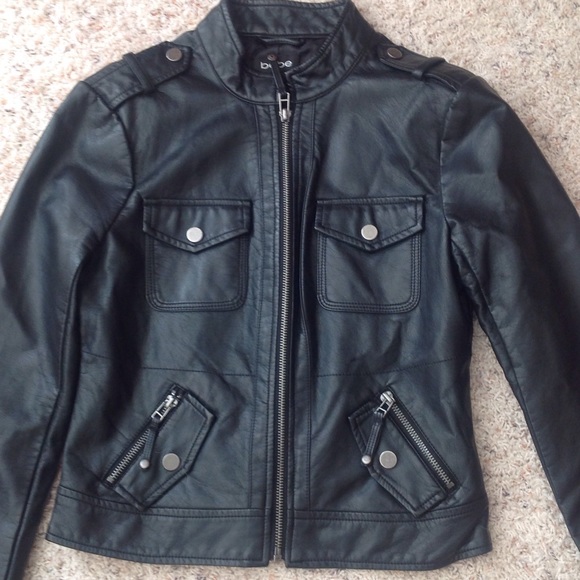 Bebe Black Moto Jacket. Size XS - Picture 4 of 4