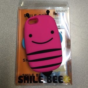 Smile Bee silicon case for iPhone 5