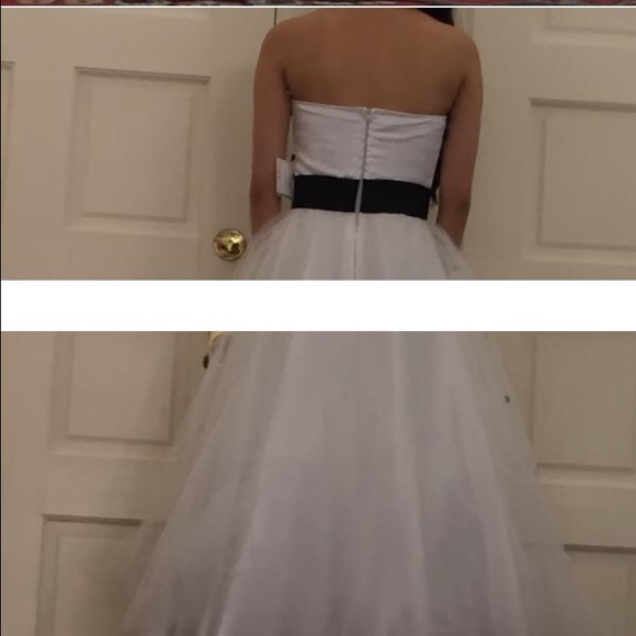 Black and white prom dress! - Picture 2 of 3