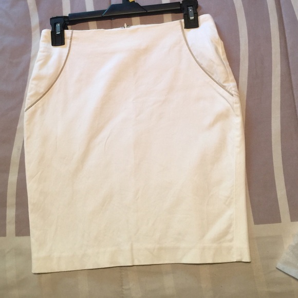 White pencil skirt from Bebe