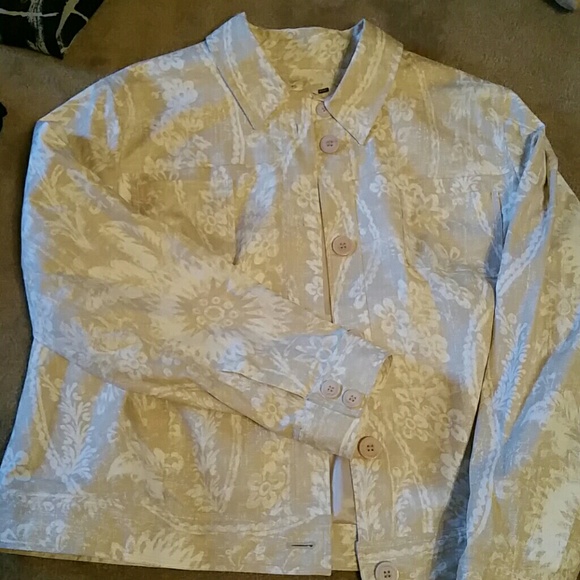 Pretty Dress Casual Taupe Jacket - Picture 4 of 4