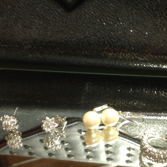 Three Gorgeous pair of sterling earnings