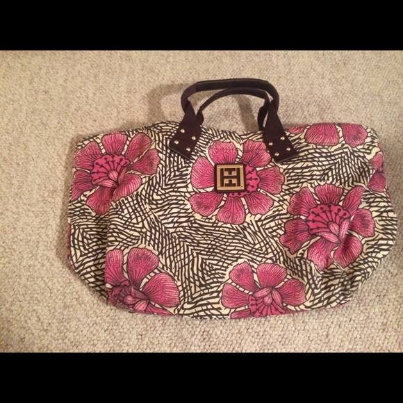 Large Tommy Hilfiger canvas tote