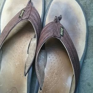 Reef flip flops - leather