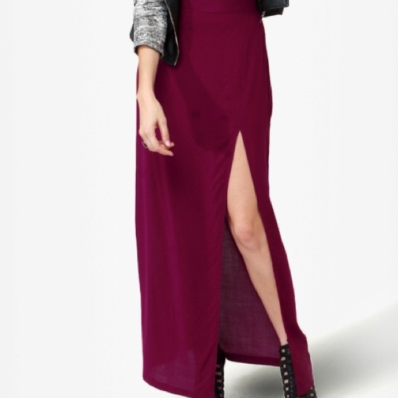 Maxi skirt