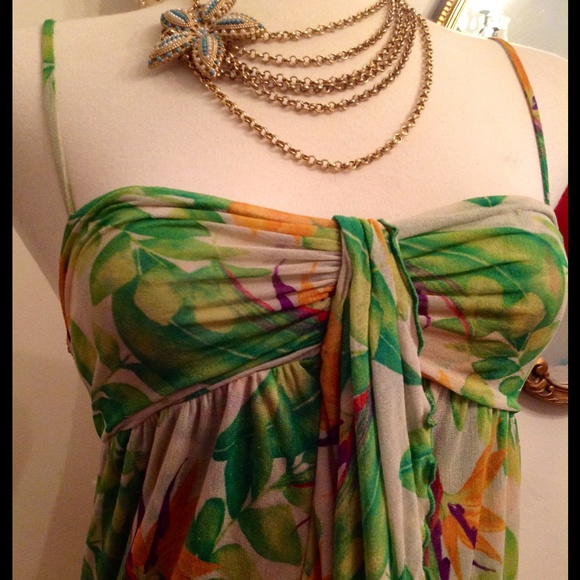 Diane Von Furstenberg Bird of Paradise Print Dress - Picture 4 of 4