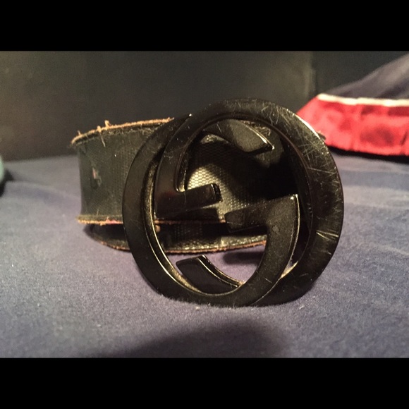 Men's Gucci belt black