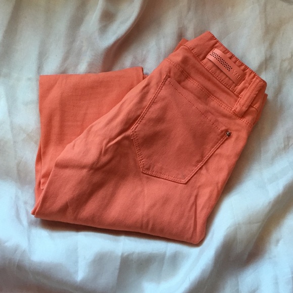 Peach Color YM Jeggings