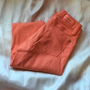 Peach Color YM Jeggings