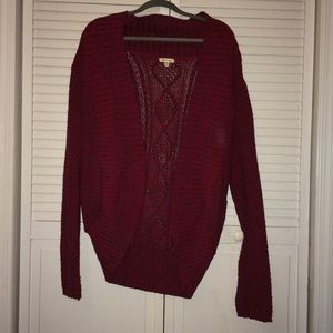 Silence and noise cardigan