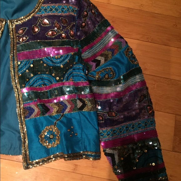 Colorful Sequined jacket - Picture 2 of 3