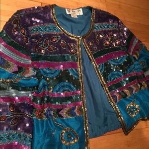 Colorful Sequined jacket