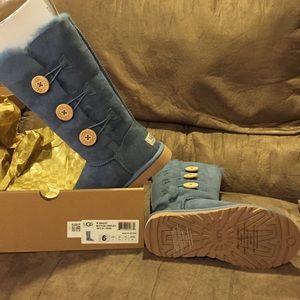 Ugg Tall Bailey Button Blue