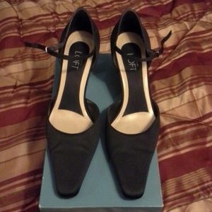 Satin D'Orsay Kitten Heels