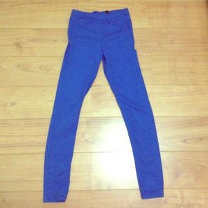 💙 Blue High Waisted Pants from H&M 💙