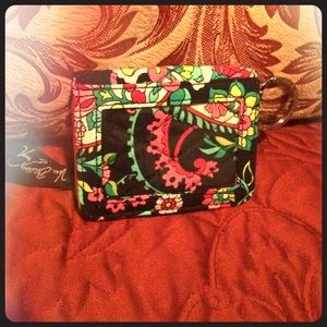 Vera Bradley ID Card Holder Petal Paisley