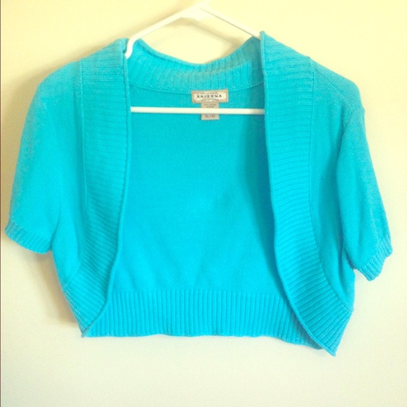 Turquoise cardigan
