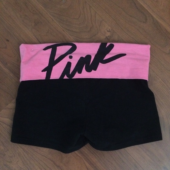 Pink XS yoga shorts