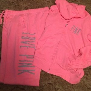 Victoria Secret PINK Light Weight Sweat Outfit