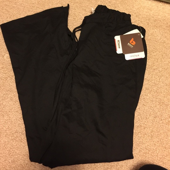 Greys Anatomy black scrub pants