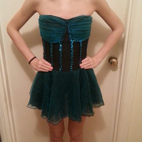 Blue costume