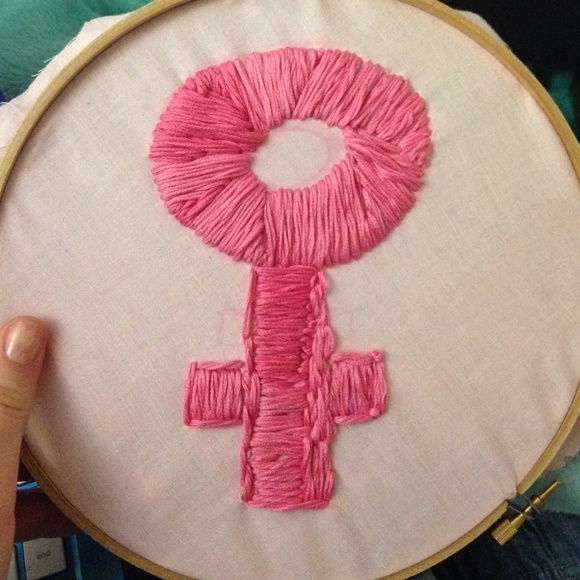 Customizable Iron-On Venus Embroidered Patch - Picture 1 of 1