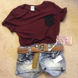 Top from pink and bottom is brand new