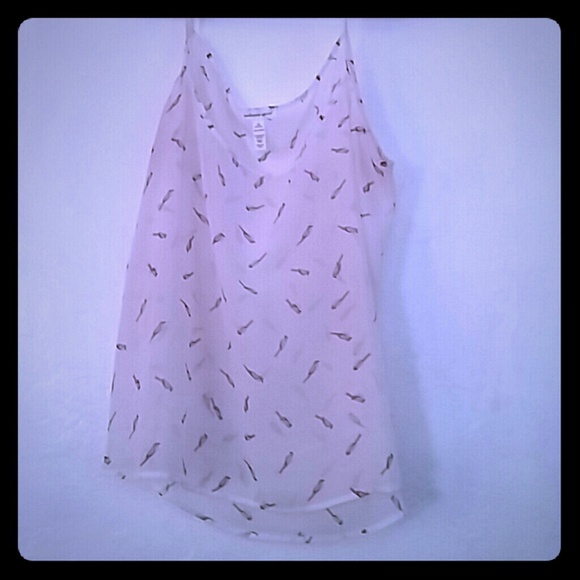 Little pink Bird top