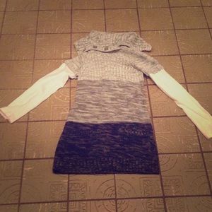 Used button down cotton dress