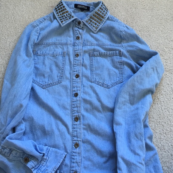 Forever21 Denim Button Down