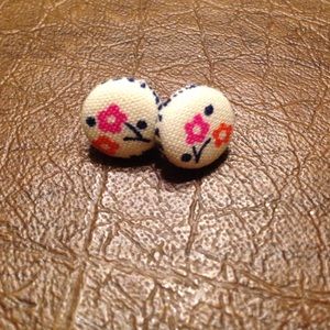 Button earrings. Buy 3 for $5.