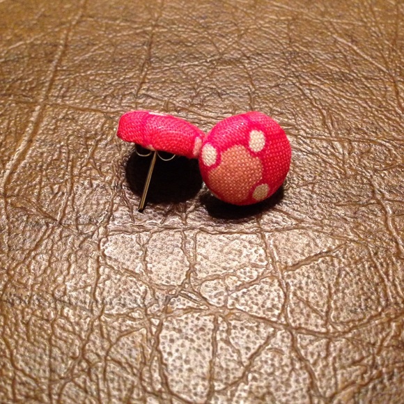 Button earrings. Buy 3 for $5. - Picture 2 of 2