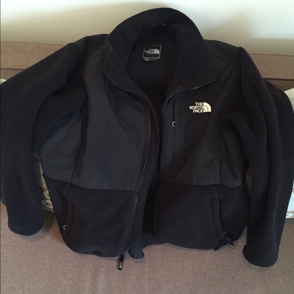 Black North Face fleece jacket