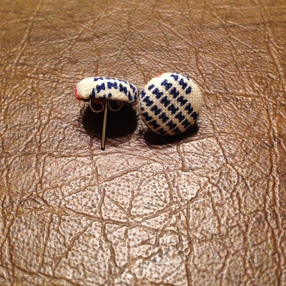 Button earrings. Buy 3 for $5. - Picture 2 of 2
