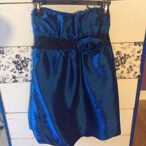 Black and Blue Dress