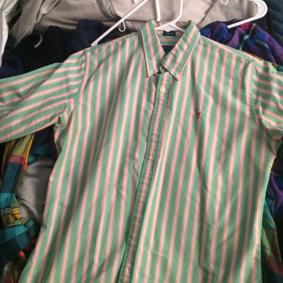 Sz 6 Ralph Lauren button up