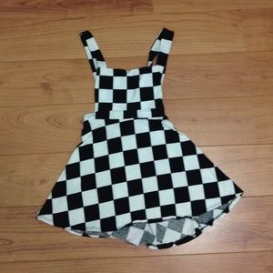 B&W Checkered Dress!