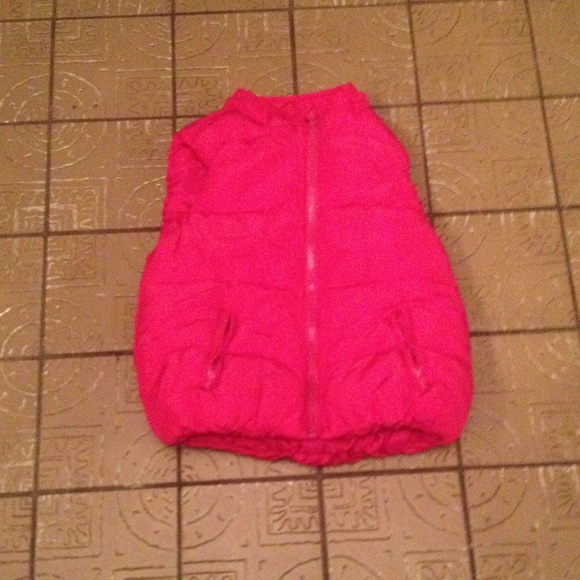 Pink Girls Vest