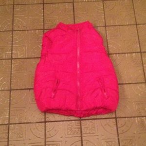 Pink Girls Vest