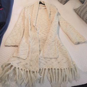 Cream light sweater