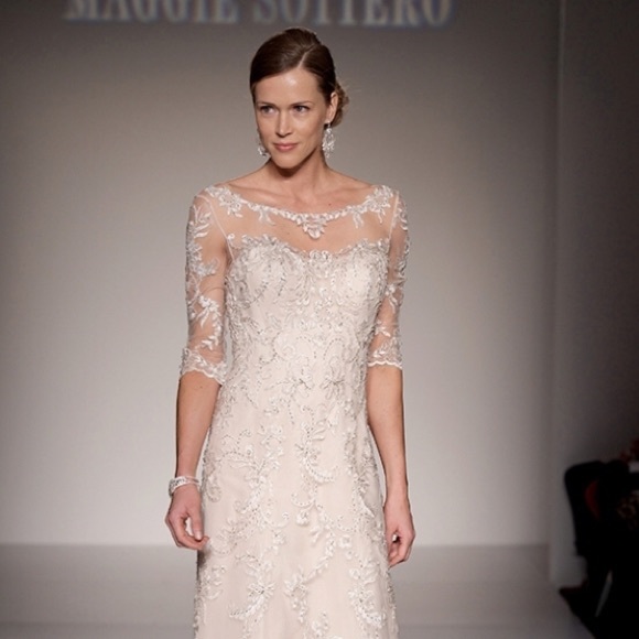 NEW wedding dress Maggie Sottero Verina never worn - Picture 3 of 4