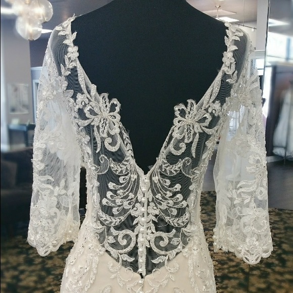 NEW wedding dress Maggie Sottero Verina never worn - Picture 4 of 4