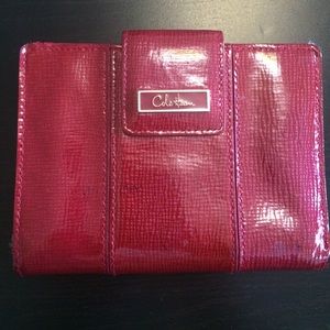 Cole Haan Burgundy Patent Wallet