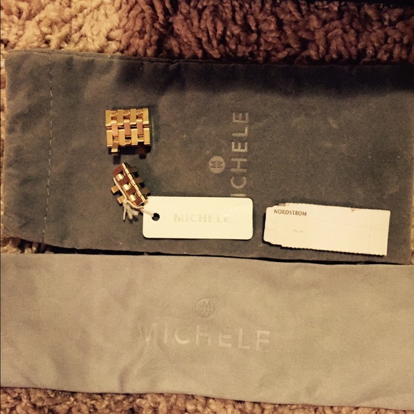 Michele Deco 16 Diamond Gold Watch - Picture 3 of 4