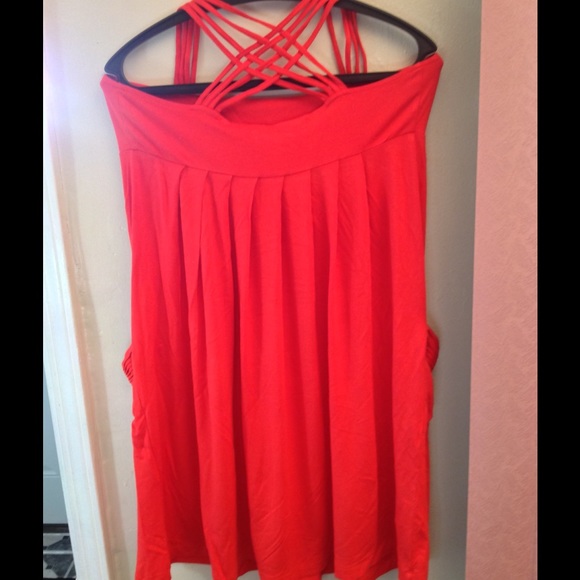 Orange dress - Picture 3 of 4