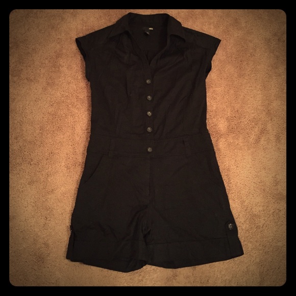 H&M black romper